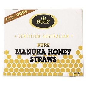 Bee2 Honey 마누카 허니 스트로우 선물 세트 Mgo300+