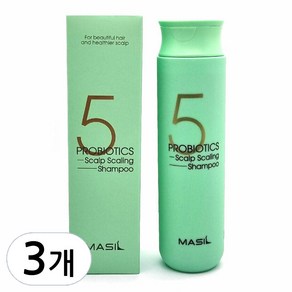마실5 프로바이오틱스 샴푸 스칼프 스케일링, 3개, 300ml