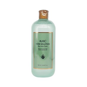 AHC 허브 솔루션 알로에 베라 토너, 500ml, 1개