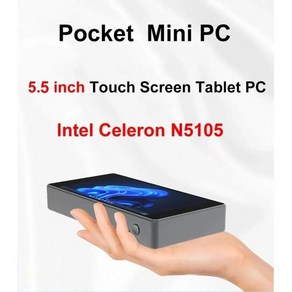 UMPC 미니 휴대용 포켓 게임기 콘솔 SZBOX JX2 PC 게이머 컴퓨터 5.5 인치 터치 스크린 태블릿 윈도우 11 셀러론 N5105 8GB 128GB 와이파이 6 BT5., 없음, 20) 8GB No SSD No OS - Celeon