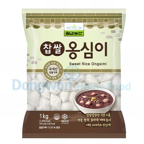 찹쌀옹심이 칠갑 냉동 1KG, 1개