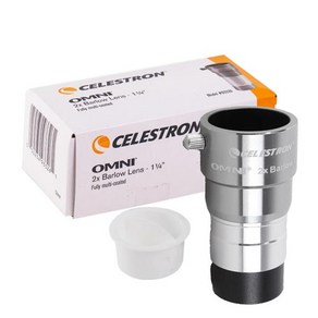 Celeston Omni 다중 코팅 금속 천체 망원경 접안 렌즈 및 바로우 렌즈 4mm 6mm 9mm 2mm 5mm 32mm 40mm 2x, 08 OMNI2X