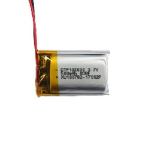 리튬폴리머배터리3.7V 500mAh, 1개