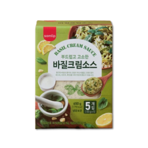 삼립 바질크림소스 아이스박스포장 [트레이더스], 650g, 1박스