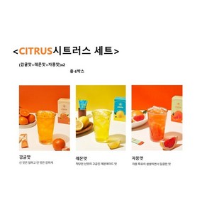 작십랩 콤부차 CITRUS시트러스 세트, 5g, 10개입, 6박스