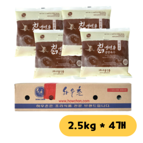 [당일출고] 하우촌 칡냉면 육수 벌크 교동식품, 4개, 2.5kg