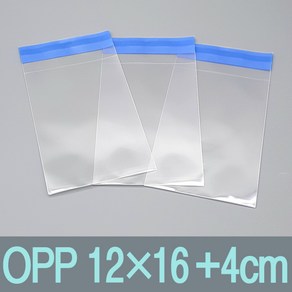 OPP봉투 12X16+4cm (200매)