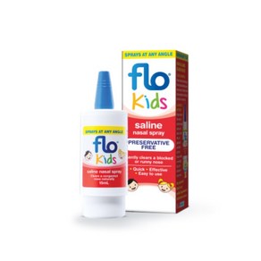 Flo Kids Saline Spay 어린이 코막힘 스프레이 15ml, 1개