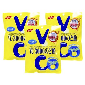 노벨 VC - 3000 목캔디 레몬, 90g, 3개