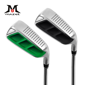 MAZEL Wedge 골프 웨지&치퍼 왼손 오른손 35 45 55 60도 스테인리스 스틸 남녀 공용, R, 45도, 그린