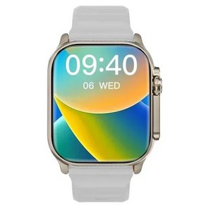 IWO 울트라 9 세대 2 스마트 워치 남성용 49mm 2.2 인치 HD 스크린 GPS NFC 방수 스마트워치 스포츠 피트니스 워치 PK HW8 2024 최신, 3) White - with oiginal box