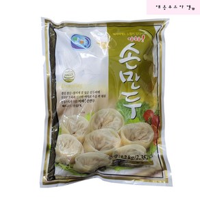 아하 고기 손 만두 1.2kg x 8봉, 8개