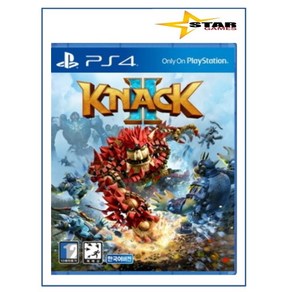 [미개봉 우체국택배 배송비포함] PS4 낵2 KNACK2 [정식발매 한글판] 플스4 플레이스테이션4 새상품 실물CD