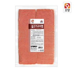 사조오양 불고기구이햄 슬라이스 1kg