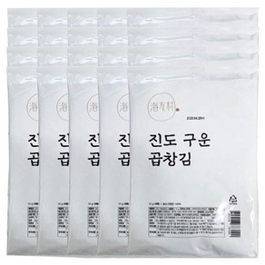 해우촌 진도 구운 곱창김 12g, 12g x 20개, 20개