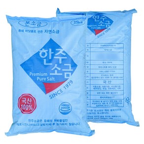 본소금 한주소금 25kg, 1개