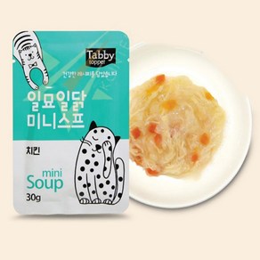 KC 테비 미니스프 30G 치킨 고양이캔간식, 1개