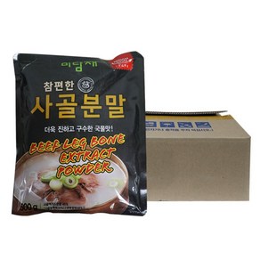 미담채 참편한 사골분말500g 10개 1박스, 500g