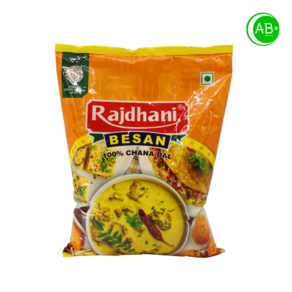 Rajdhani BESAN 100% Chana Dal Gam Flou 라즈다니 베산 100% 병아리콩 가루, 1개, 1kg