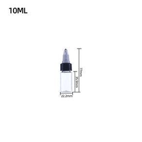 페인트 분사기 초콜릿 도색 피스톨레 초콜릿 에어 브러쉬 분무기, 물감 빈병 10ml, 1개