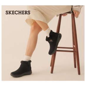 [S]스케쳐스 여성용 Skeches*가을 겨울 꽃자수디자인* 초경량 스노우부츠 앵클부츠(사은품증정)