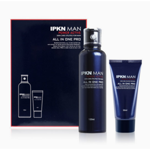 입큰 맨 파워 액티브 올인원 프로 120ml+50ml/미백 주름개선 2중 기능성 남성화장품, 1개, 170ml