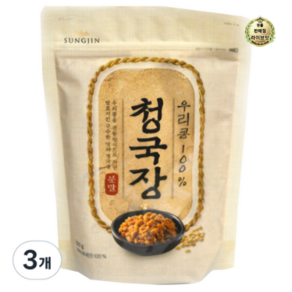 성진식품 청국장 분말, 350g, 3개