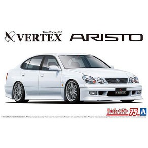 AOSHIMA 아오시마 더 튠드 카 No.751 / 24 VERTEX JZS161 아리스토'00 (도요타) [조립식 플라스틱 모델], 단일, 1개