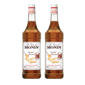 모닌 카라멜시럽 1000ml 2개세트, 1L, 2개