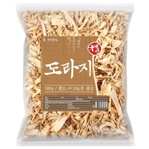 건강중심 국산 말린 도라지 건도라지, 1개, 500g