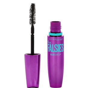 메이크업 화장품 [100%정품] Maybelline Volum' Expess The Falsies 세척 가능한 섬유 마스카라 볼류마이징 및 분리 포뮬라 베리 블랙 1개입, 0.25 Fl Oz (Pack of 1), BROWNISH BLACK, 1개