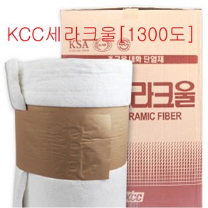 KCC 세라크울(내화용) 1300도 100KX25TX610X7200MM / BOX, 세라크울 100K X 25MM, 1개