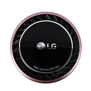 LG 코드제로 정품 A9 A9S 무선청소기 배기필터, 핑크(ADQ74773920), 1개