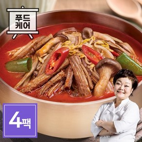 [KT알파쇼핑]든든한끼 빅마마이혜정의 육개장 500g x 4개