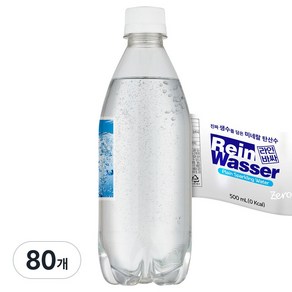 라인바싸 플레인 탄산수, 500ml, 80개