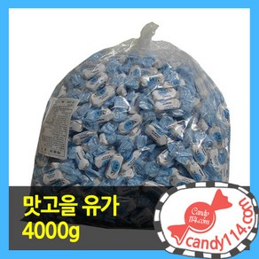 맛고을 유가 엿 카라멜 4kg, 1개