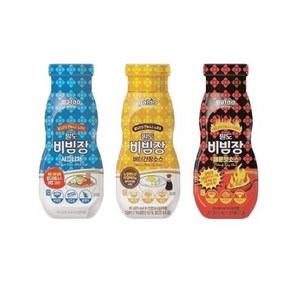 팔도 비빔장 시그니처 200g + 버터간장소스 200g + 매운맛소스 200g, 600g, 1세트