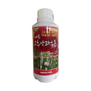 대유 고추낙과스톱500ml 무름 경감 비대 착과증진 조기수확 해조추출물 영양제, 500ml, 1개