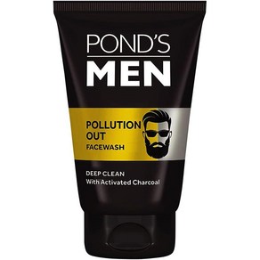 Pond's 폰즈 멘 폴루션 아웃 페이스 워시, 2개, 50g