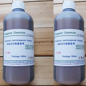 과망간산칼륨용액(0.1M) 450ml Potassium permanganate solution