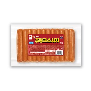 사조오양 뉴후랑크소시지 1kg / 냉동제품 핫도그용 소세지, 10개