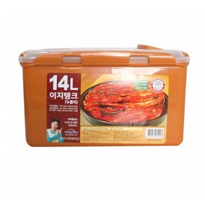 황토 이지탱크 누름이 김치통14L