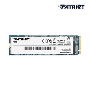 PATRIOT 패트리어트 P300 512GB M.2 NVMe SSD (GEN3/TLC/5년)