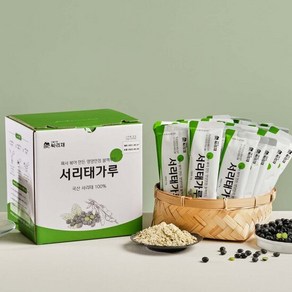 싸리재 검은콩가루 서리태가루(스틱포장) 25g 30봉지