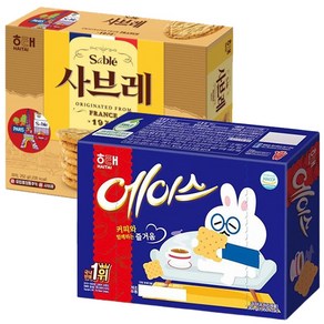 해태제과 사브레 315g + 에이스 364g, 1세트