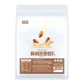 프로틴스토리 포대유청 맛있는 단백질 퓨어프로틴7 3kg 아몬드