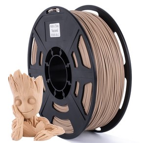 범용 3D프린터 필라멘트 우드 PLA 1kg 1.75mm 프라임3D, WOOD