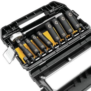 DEWALT 임팩트 소켓 세트 SAE 0.5인치 10피스DW22812, 1개