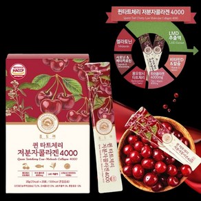 참도래 퀸타트체리 500달톤 저분자피쉬콜라겐젤리 1박스, 400g