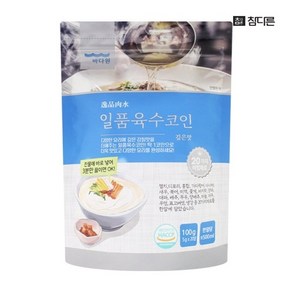 참다른 바다원 일품육수코인(깊은맛) 100g x 3팩, 3개